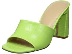 The Drop Women's Pattie High Block Heeled Mule