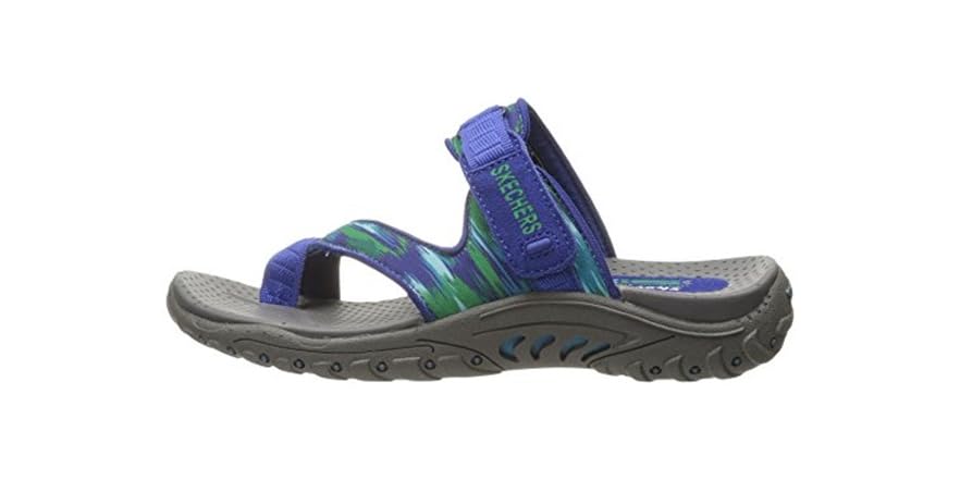 AmazonSmile | Skechers Women's Reggae-Luau Toe Ring Sandal | Flats | Toe ring sandals, Skechers 
