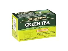20Ct Bigelow Tea Classic Green Tea, Decaffeinated