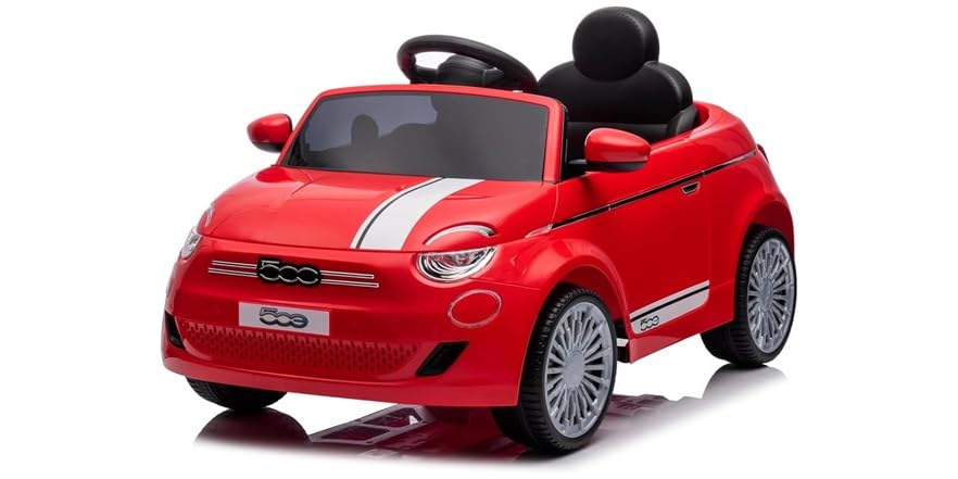 BEST RIDE ON CARS Fiat 500 12v DuoDrive