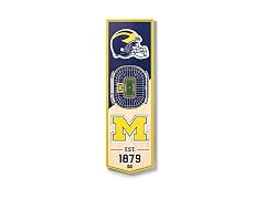 YouTheFan Unisex NCAA Michigan Wolverines Banner