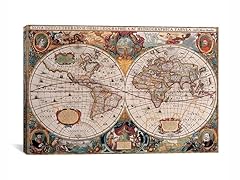 World Map by Henricus Hondius 26x18
