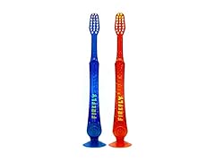 Firefly Light-Up Timer Kids Toothbrush with Suction Cup