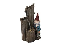 Sunnydaze Decor Resting Gnome Fountain 17"