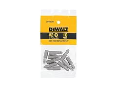 DeWalt DW2002B10 #2 1" Bit Tips 10pcs