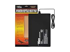 iPower 8 by 12-Inch Reptile Heat Mat Under Tank