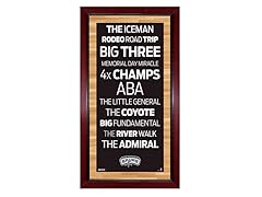 San Antonio Spurs 16" x 32" Sign