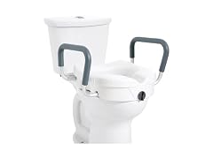 Raised Toilet Seat, 5" Height Raised, 350 lbs