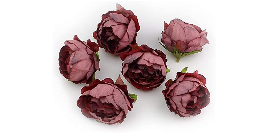 Fake Flower Heads in Bulk Wholesale