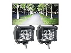WIMACT LED Pods 18W 1800LM 2pc White