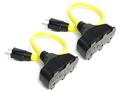 Bold 2' 12/3 TriTap PigTail 2 Pack