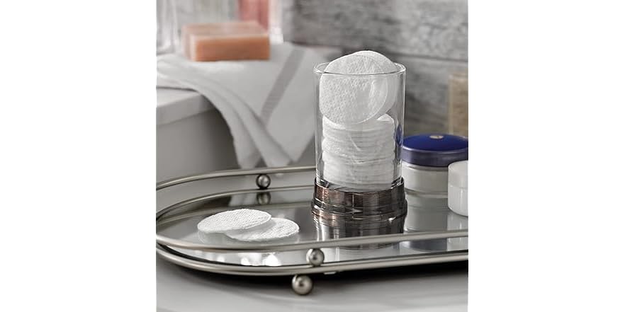 Amazon Basics Exfoliating Cotton Rounds