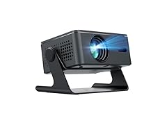 [4K Support & Auto Focus] Projector with WiFi and Bluetooth, (Open Box)