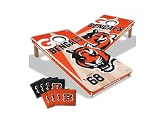 YouTheFan NFL 2' x 4' Wood Cornhole Set