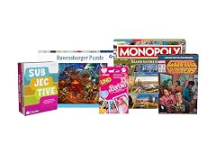 Puzzles, Games, and More Toys!