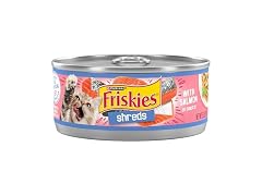 24PK Purina Friskies Shreds With Salmon in Sa