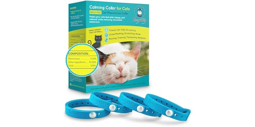 FuzzyMilky Calming Collar for Cats