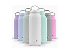 Ello Cooper Twist Bottle, 40 oz, White