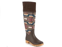 MUK LUKS ® Rainey Southwest Rain Boot, Brown