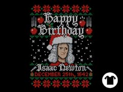 Newton's Birthday Sweater