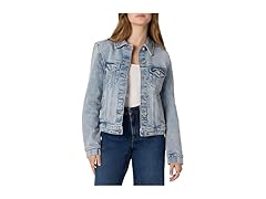 Amazon Essentials Womens Denim Trucker Jacket