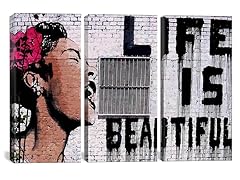 Life Is Beautiful by Banksy 3PC