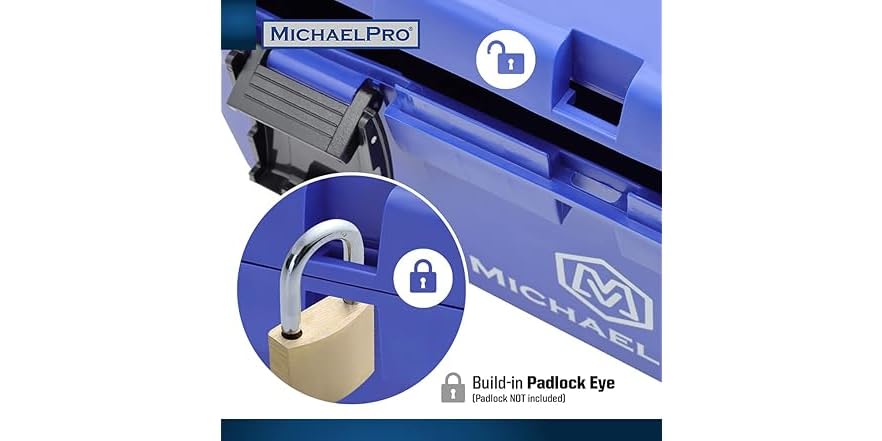 MichaelPro MP014035 17-Inch Tool Box