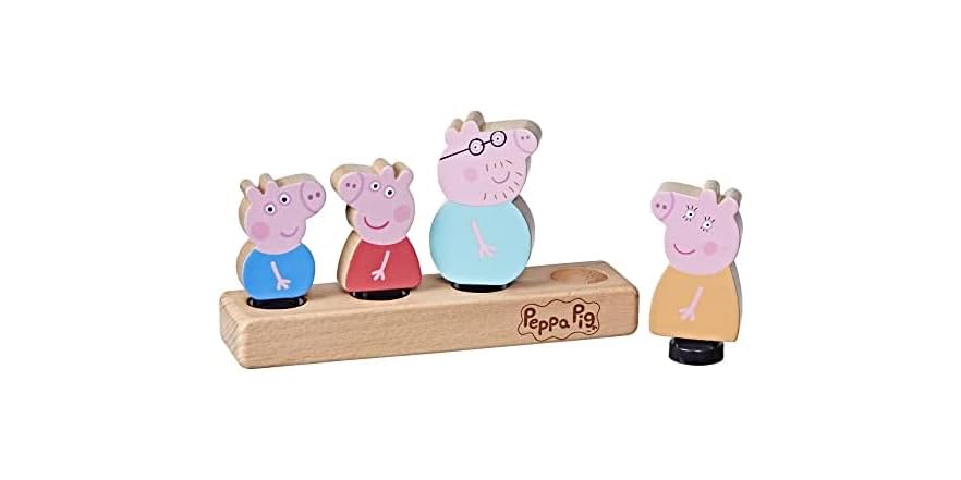 Peppa Pig Wooden Family Figures