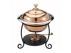 Copper over Stainless Chafing Dish