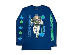 Disney Big Boys Long Sleeve Graphic Tee