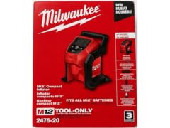 Milwaukee 2475-20 M12 Lithium-Ion Compact Inflator