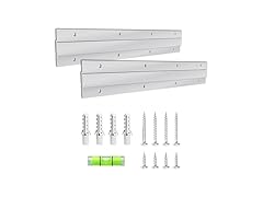  French Cleat 12" 2Pairs 100lb Mirror