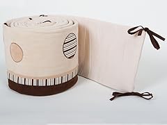 Cappuccino Crib Bumper