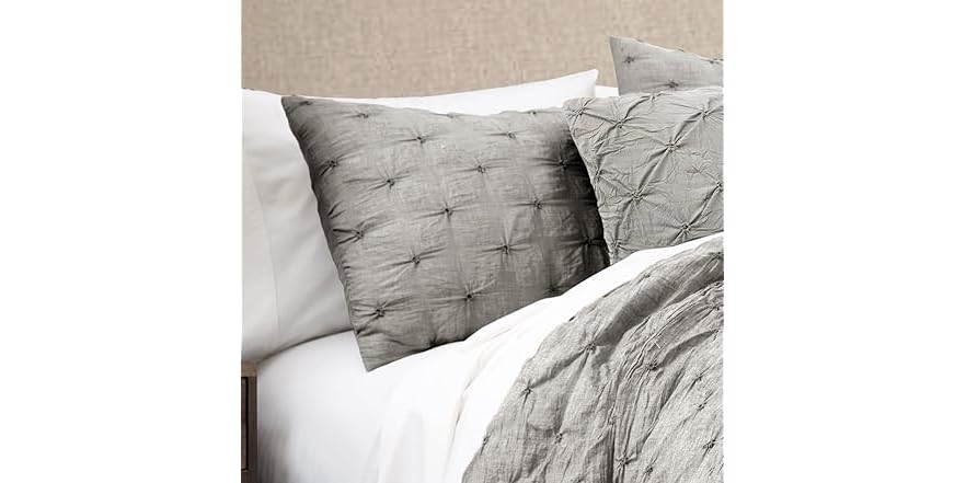 Tenda Da Doccia Lush Decor Ravello In Microfibra Increspata - Avorio 183x183 Cm - Vintage Chic Con Nervature