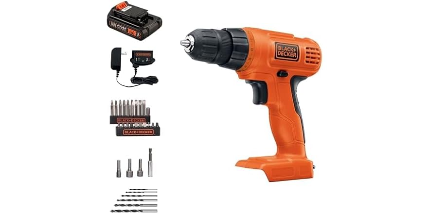 BLACK+DECKER LD120VA 20V MAX POWERCONNECT Drill