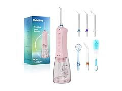 WellLeo 300ML Pink Cordless Water Flosser