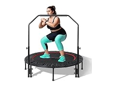 48" Foldable Mini Trampoline for Adults 600 LB