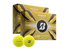 Bridgestone Golf e12 Straight Matte Yellow Double Dozen