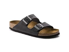 Birkenstock Unisex Arizona Oiled Leather Black