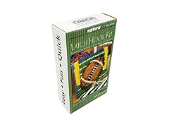 Caron Natura Latch-Hook Kit, Carousel, 12" X 12"