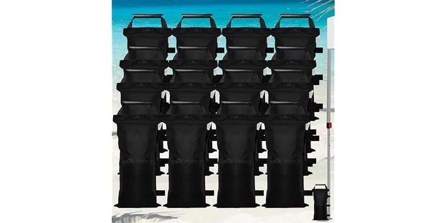 Sanway Sand Bags for Canopies & Tent 16-Pack for $55 + free shipping w/ Prime