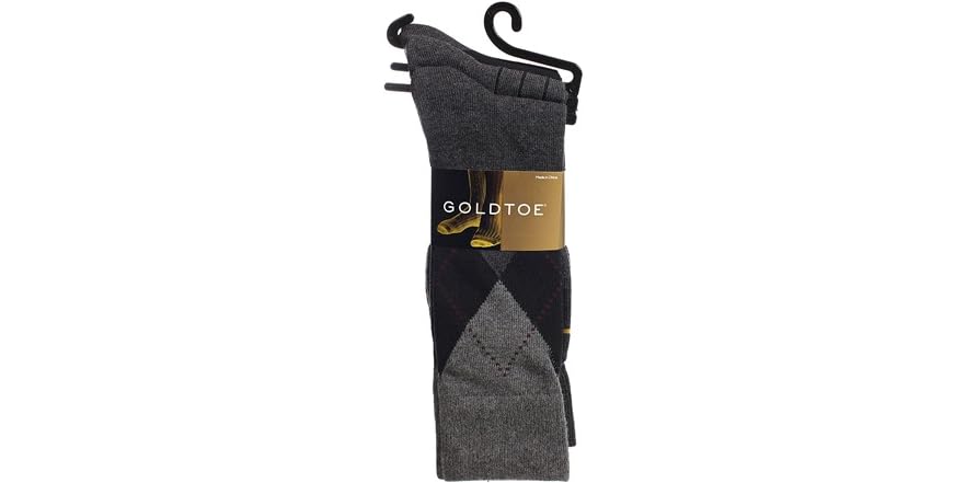 GOLDTOE - Calcetines Clásicos Para Mujer Varios Pares Rosa 2 Surtidos 6 Pares Talla M Rosa 2 Surtido 6 Pares