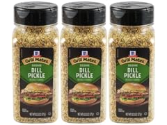 3PK McCormick Grill Mates Dill Pickle Seasoning
