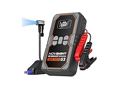 NOVSIGHT Jump Starter with Air Compressor
