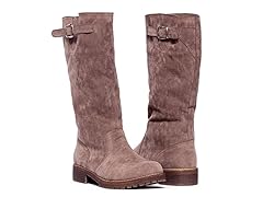 Angel Side Buckle Boot, Brown
