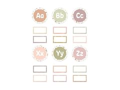 Teacher Created Resources Terrazzo Tones Word