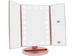 WEILY Makeup Mirror with 21 LED Lights