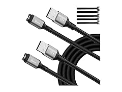 Veeloon Garmin Watch Charger Cable 2-Pack