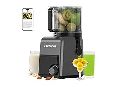 Cold press juicer
