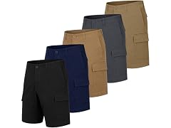Mens Super Stretch Cargo Shorts